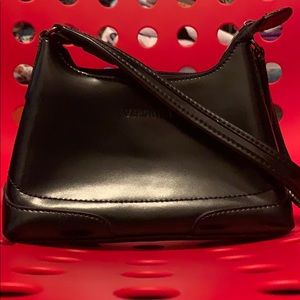 Veronica Black Leather Bag